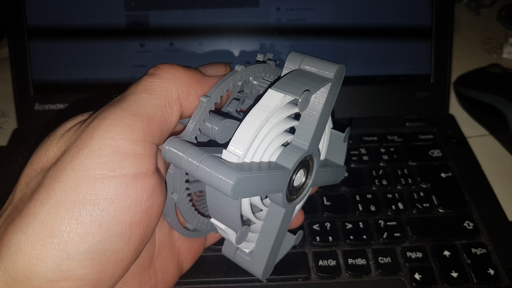 Improved Base and Spring for Flying Tourbillon Model 1.5 by A26