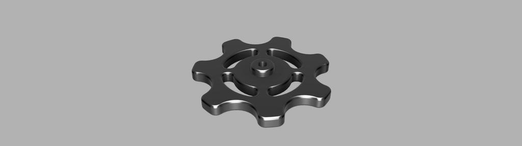 3D printer table setting wheel