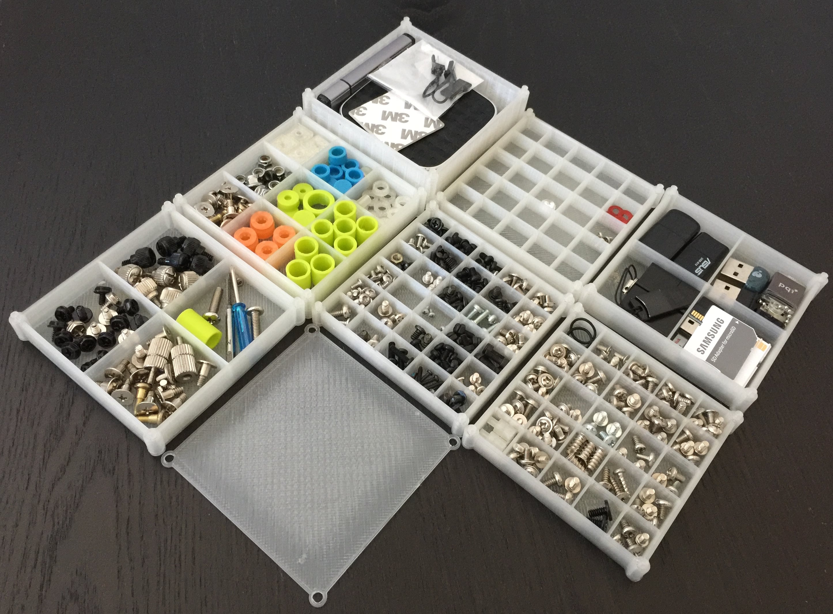 STACKABLE BINS ORGANIZER MINI