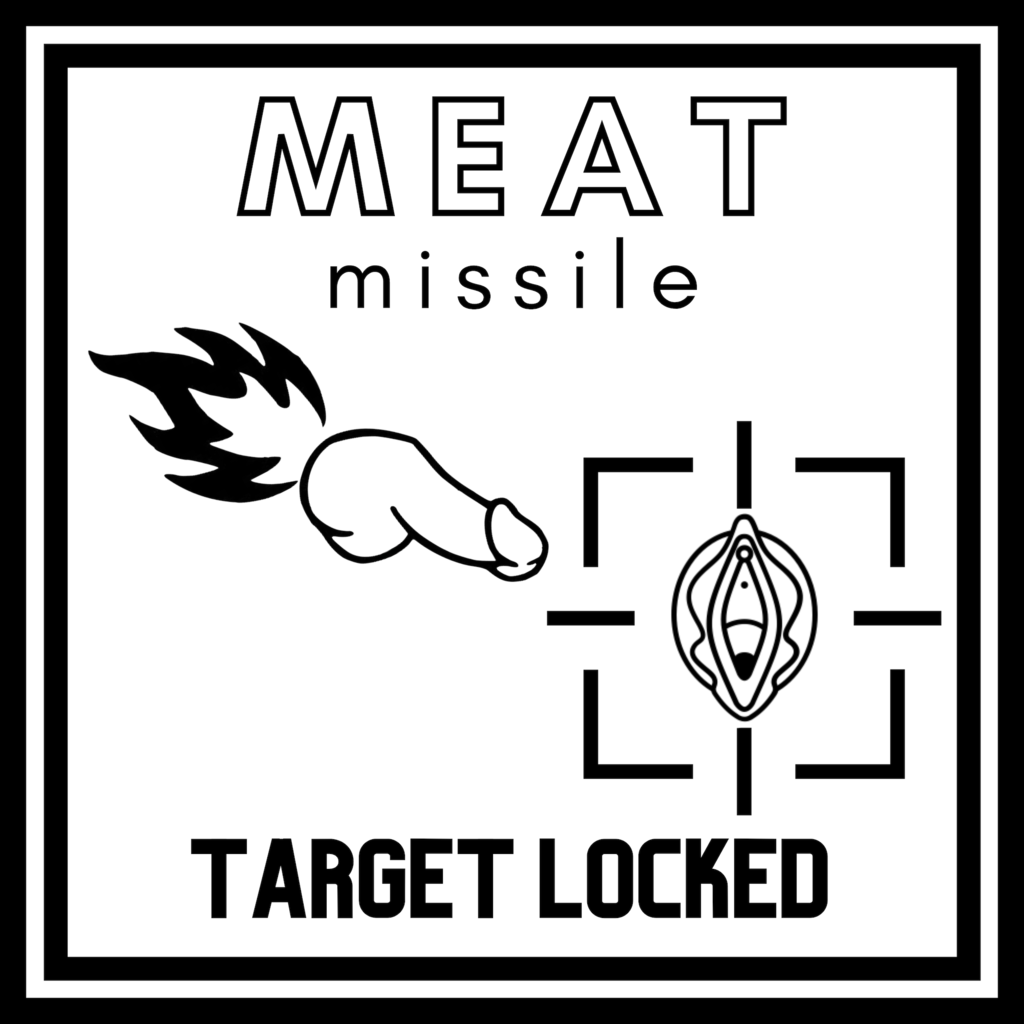 MEAT Missile Target Locked Coaster