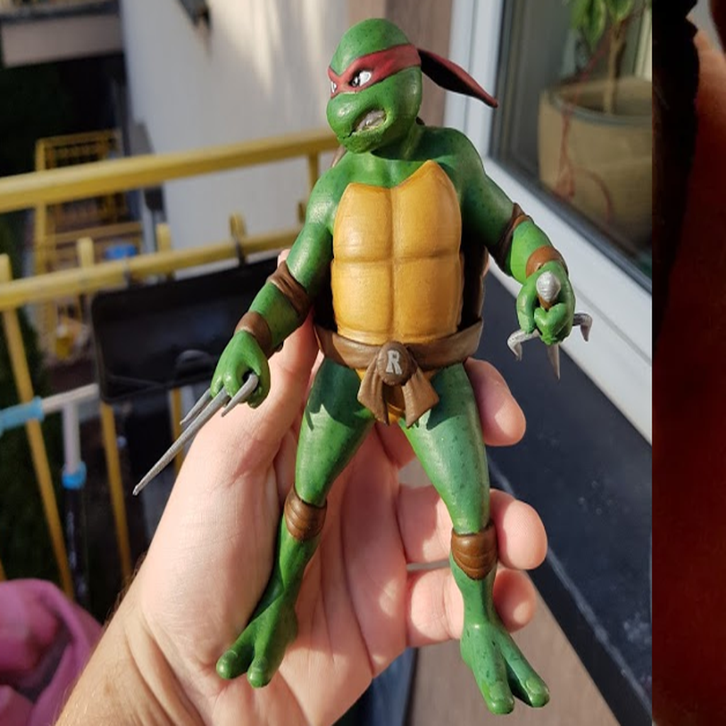 Raphael Teenage Mutant Ninja Turtles TMNT - read description please