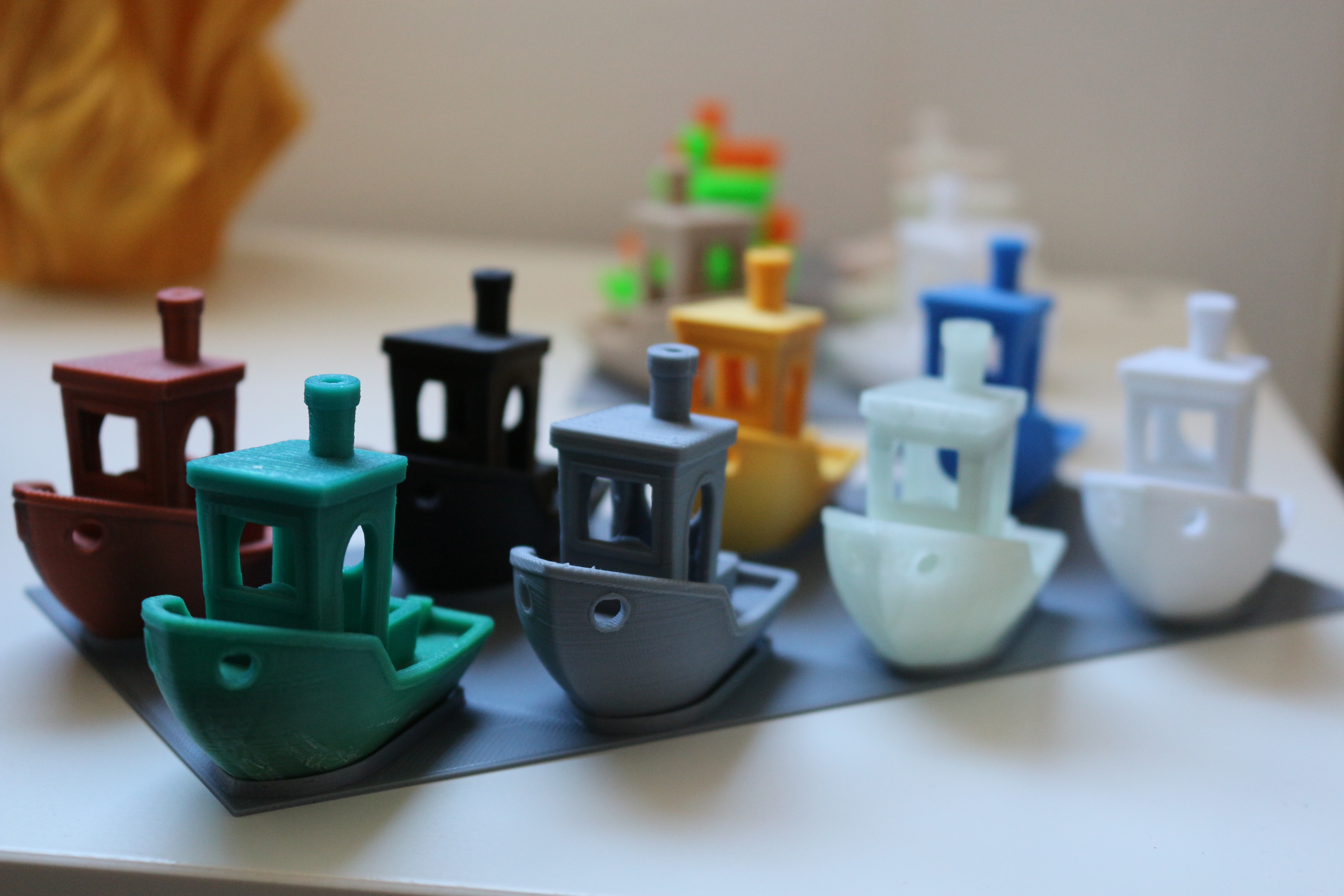 Benchy Tray (8 Benchy boat for exposition)