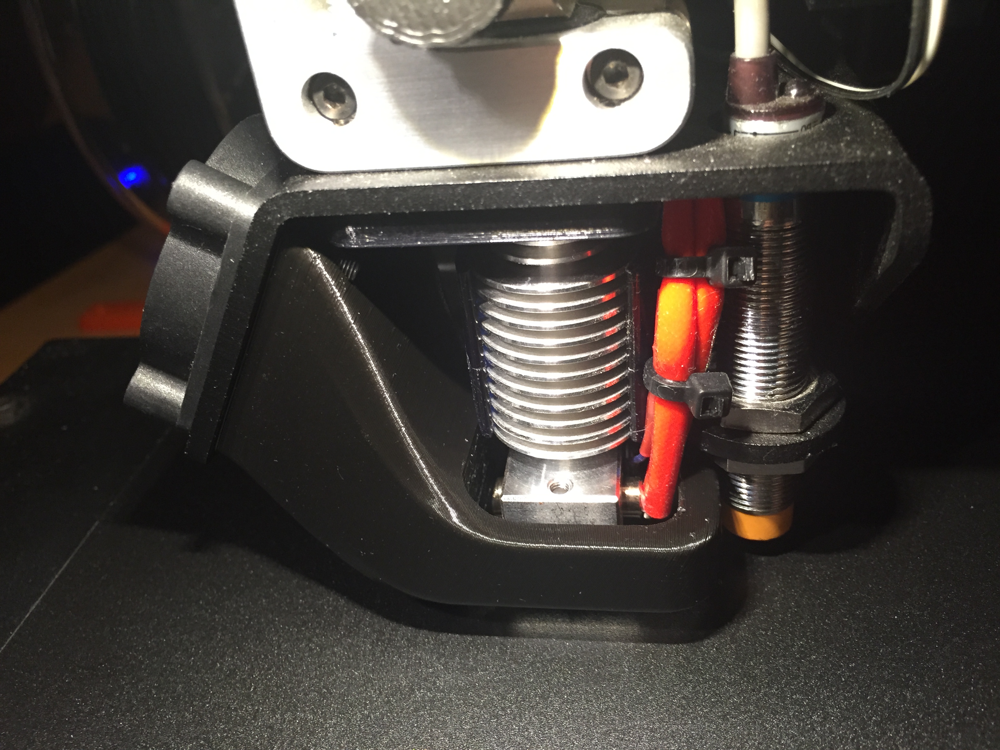 E3D-V6 Fan Shroud for Printrbot Simple Metal