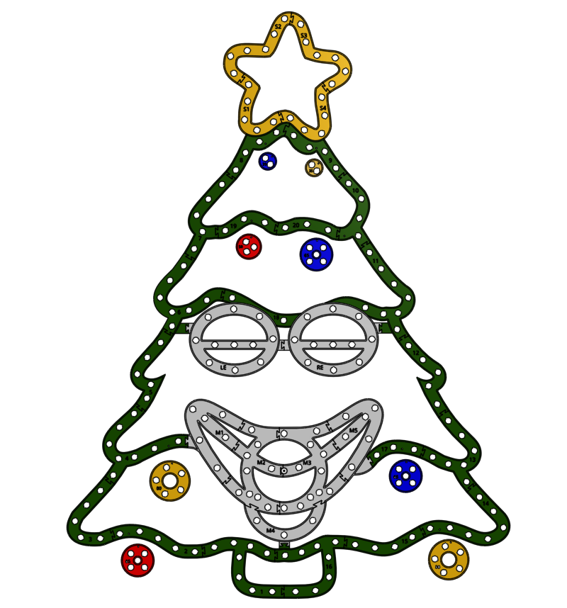 Singing Christmas Tree RGB Prop (Version 2)