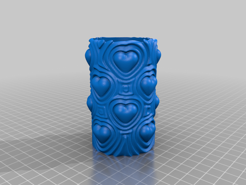 Heartbeat Vase Large - Remix