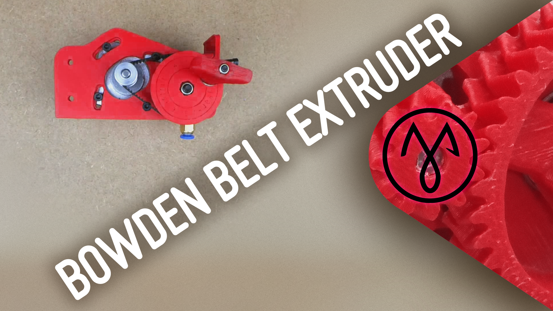 J-Max_Bowden Belt Extruder (feeder) V1.0