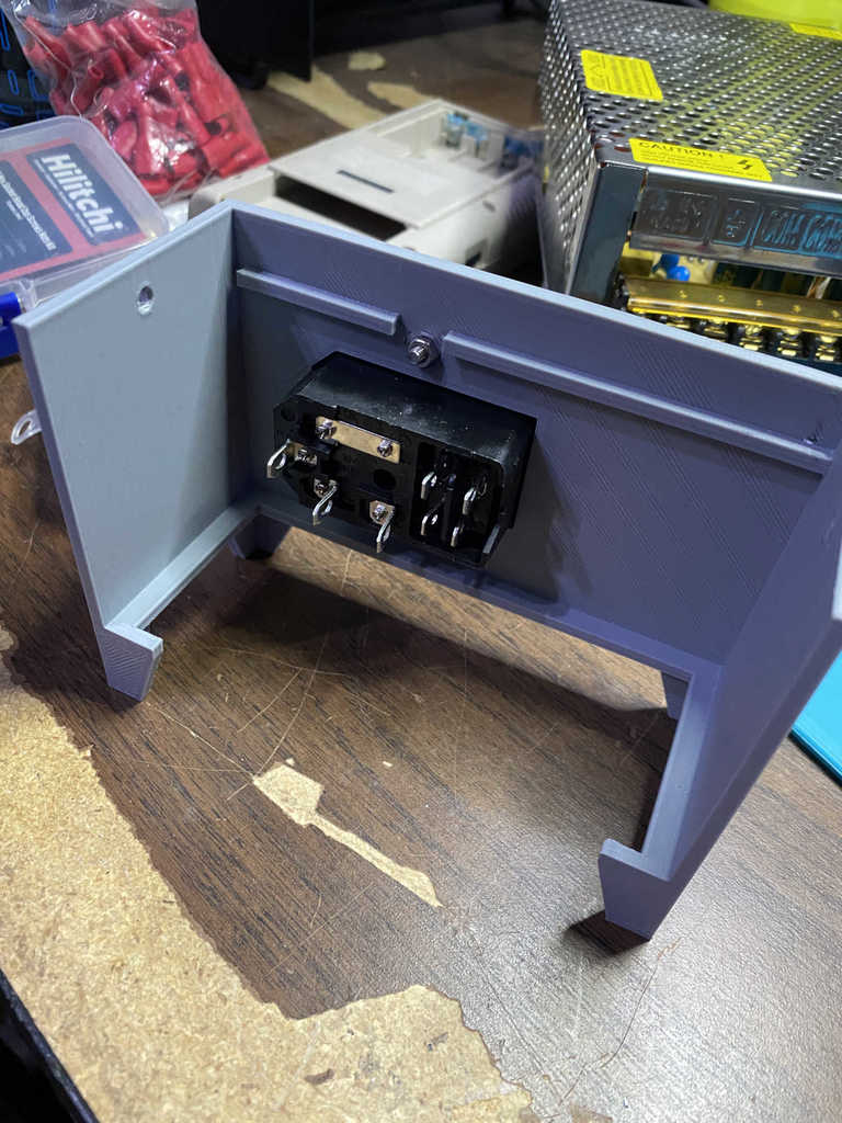 Anet A8 - Power Supply Cover-Modded for Resin Heater