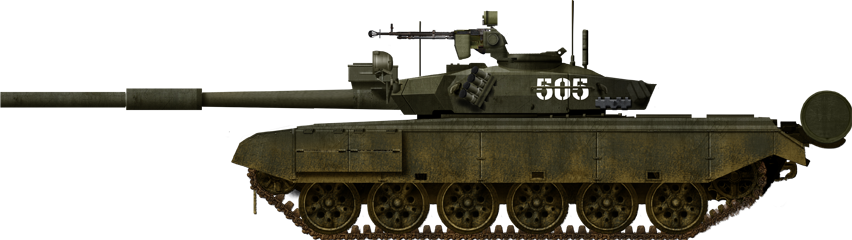 Pokpung-Ho T-72 tank in 1/72 scale