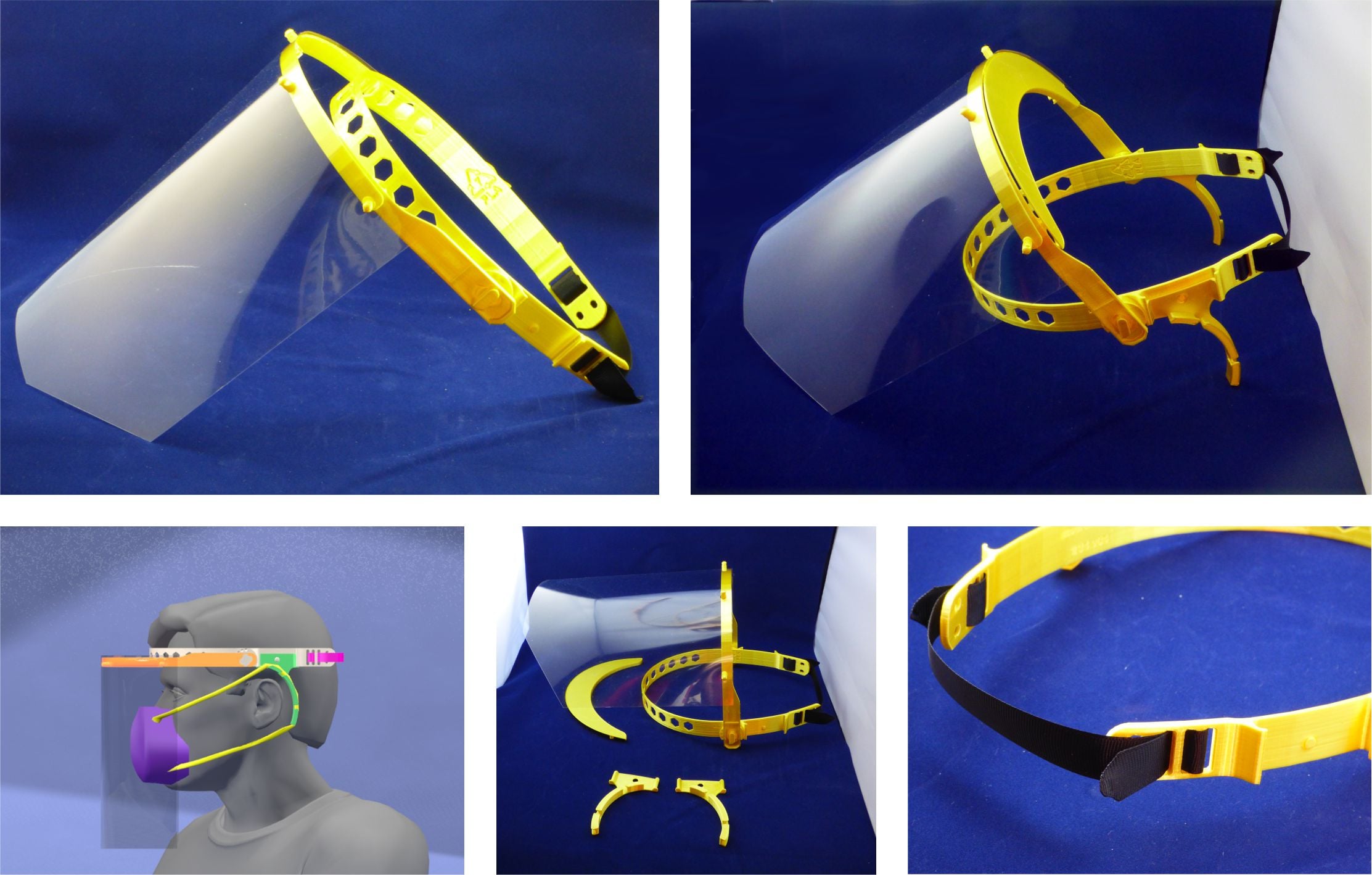 Advanced Face Shield Op-194 - Máscara protección facial COVID-19