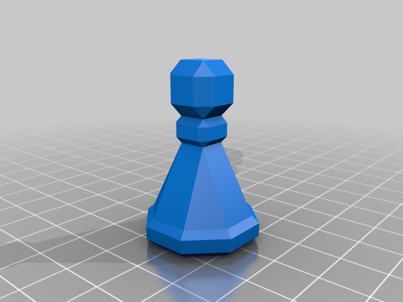 Luxury UK 3D-Print-Optimized Geometric Chess Set Pieces 