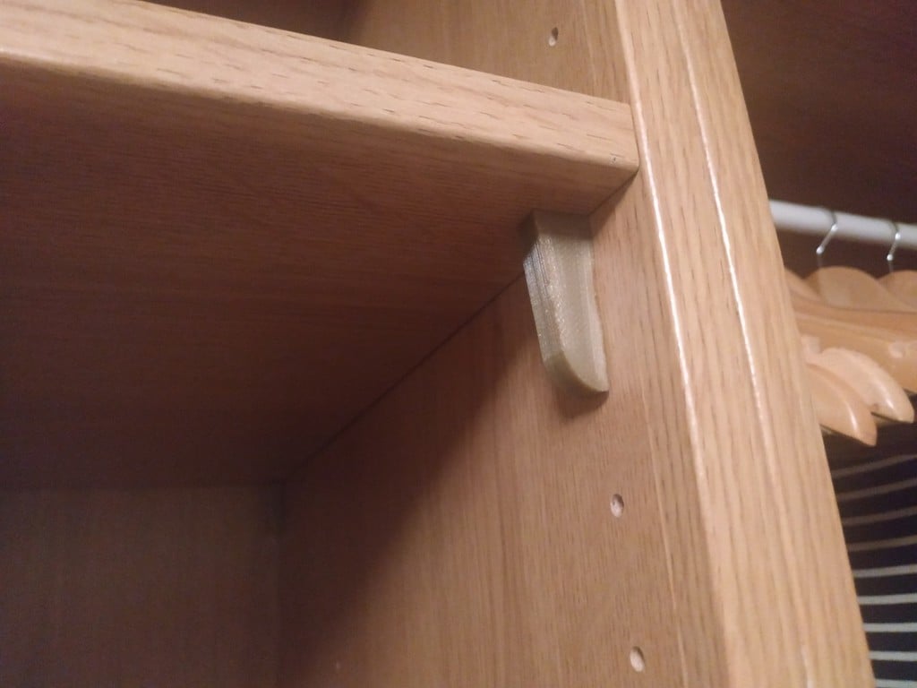 Ikea Shelf Bracket w/o Screws