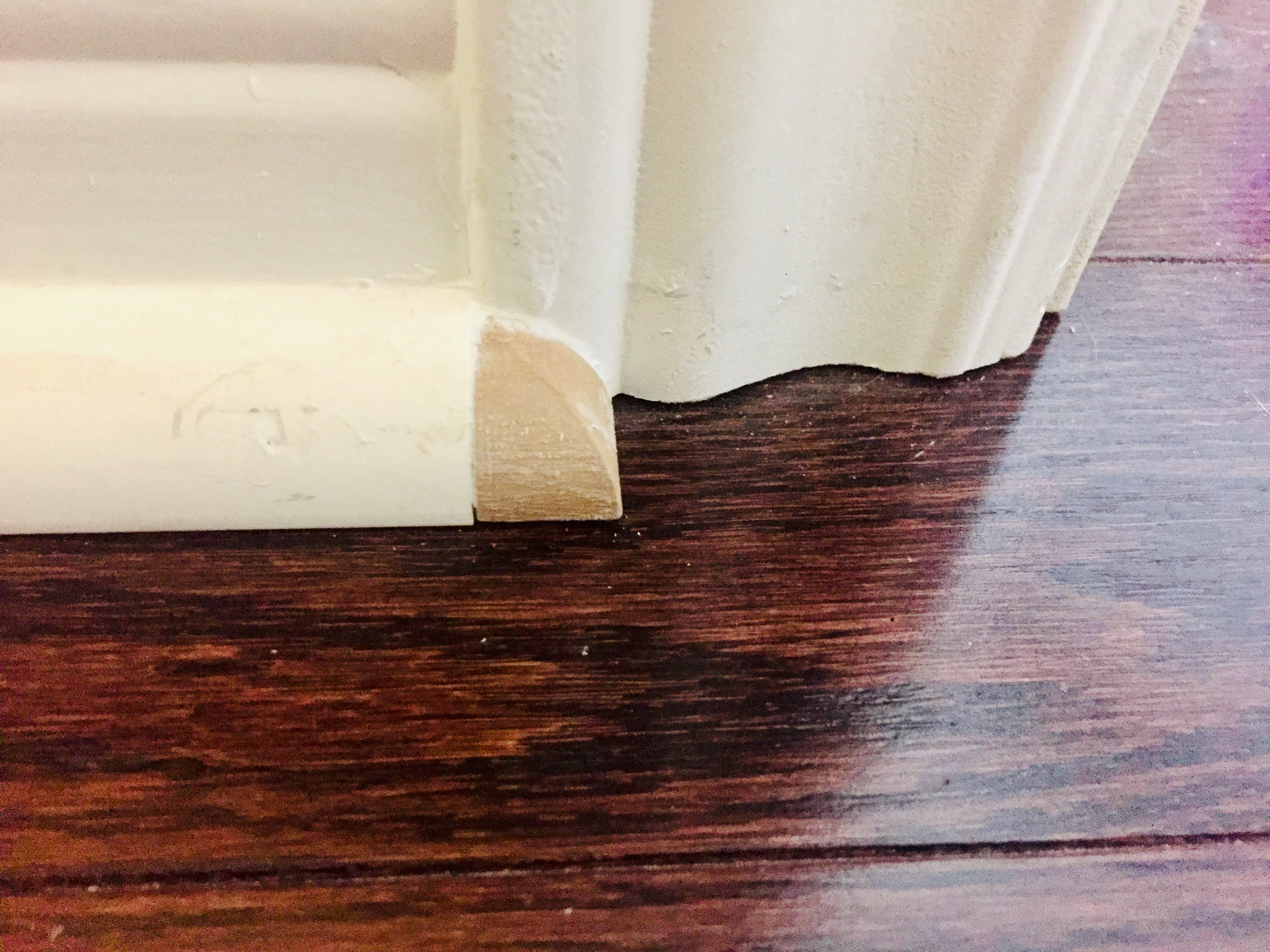 Shoe Moulding Quarter Round Ends