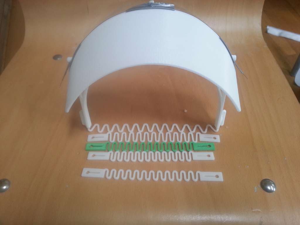 Flexible Strap for Face Shields, DIY TPU
