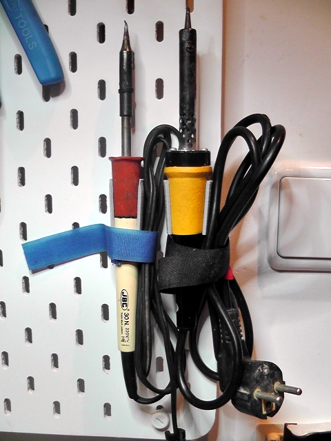 Skadis, Livarno pegboard Parametric solder iron support