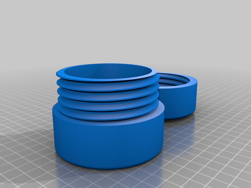 Small round storage container for your Dice or Stash with Screw Cap