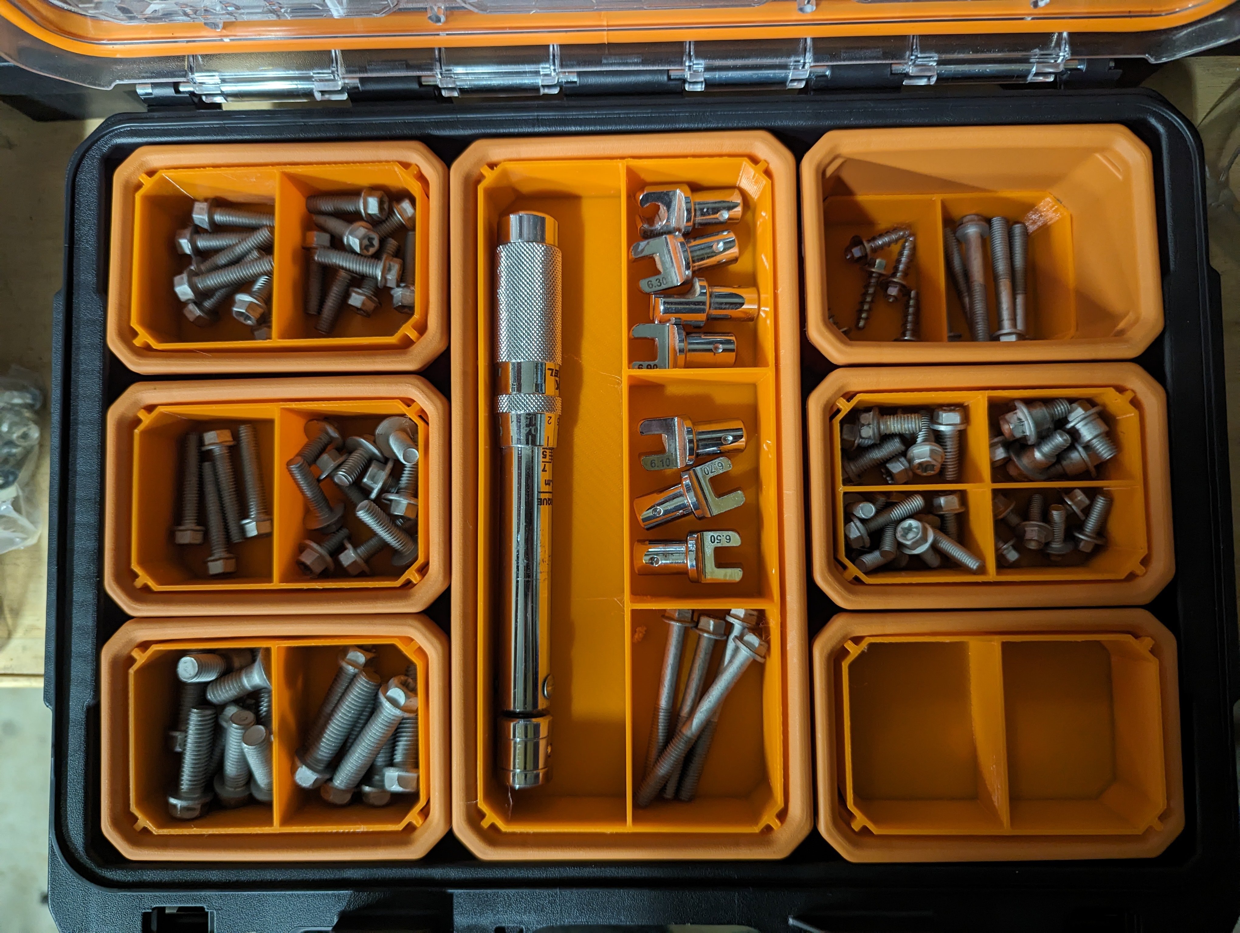 RIDGID 2.0 Small Parts Organizer Nesting Cups