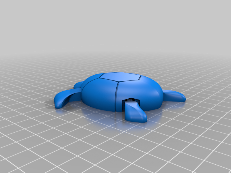Articulated Sea Turtle
