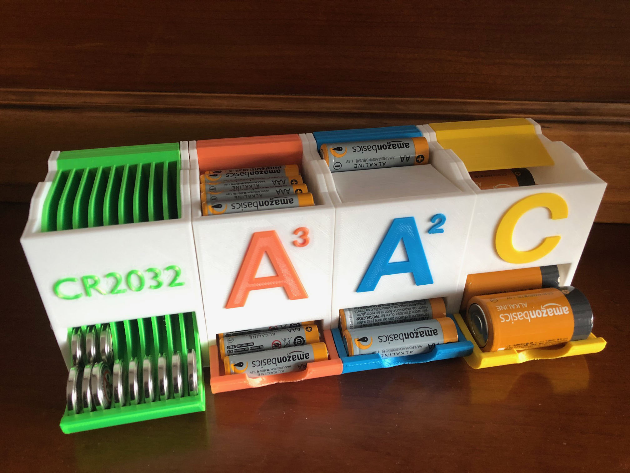 Stackable Battery Holders Improved