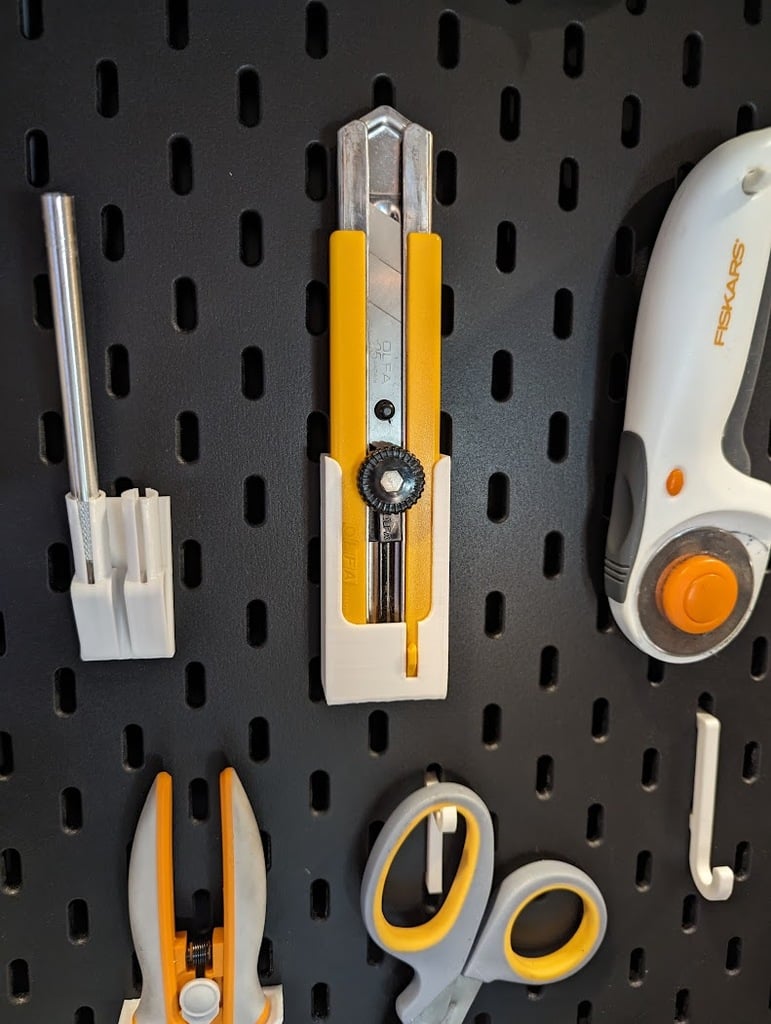 Olfa H-1 Utility Knife Holder for Ikea Skadis