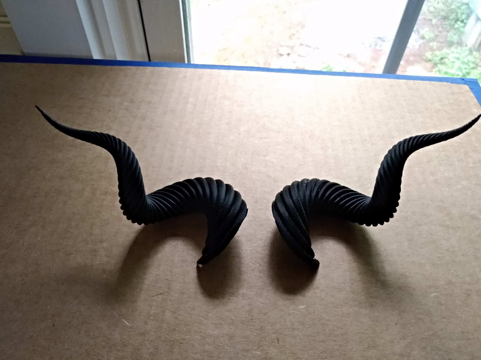 solidPython parametric horns