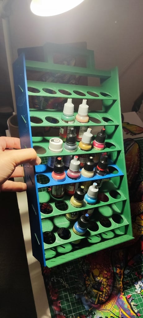 Vallejo paint rack