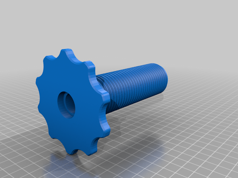 Extension for "REmixed Prusa MK2 Threaded Bearing Spool holder w/filament guide"