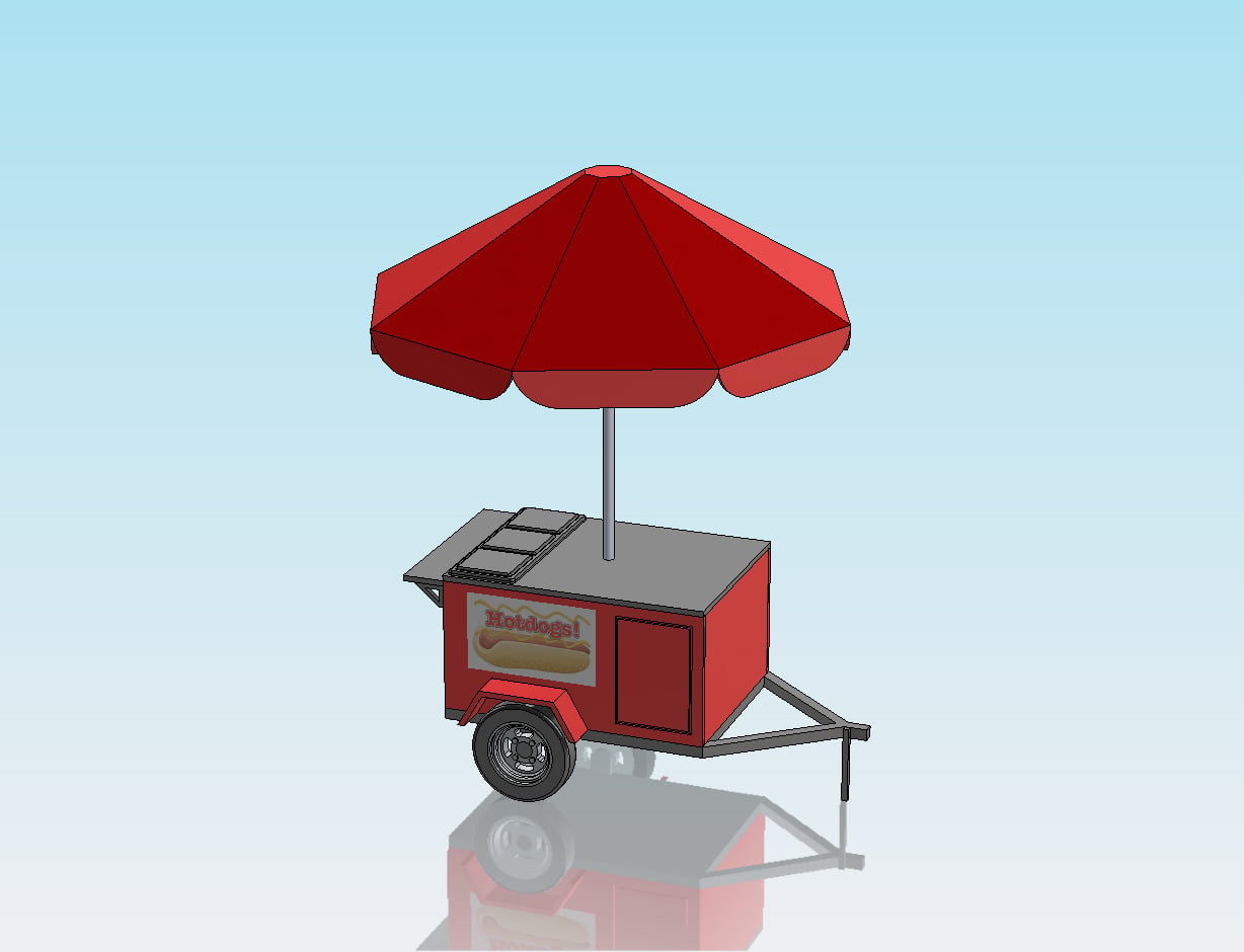 1:32 SCALE HOT DOG STAND