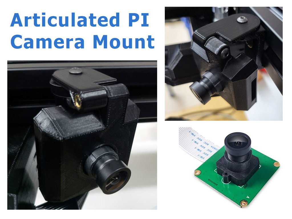 Articulated PI Camera Housing & Mount
