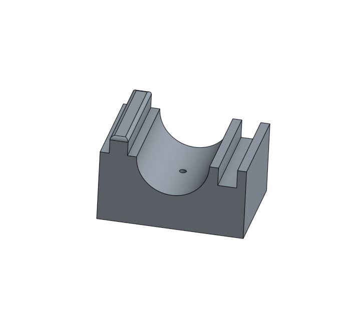 One Inch Pipe Drill Guide