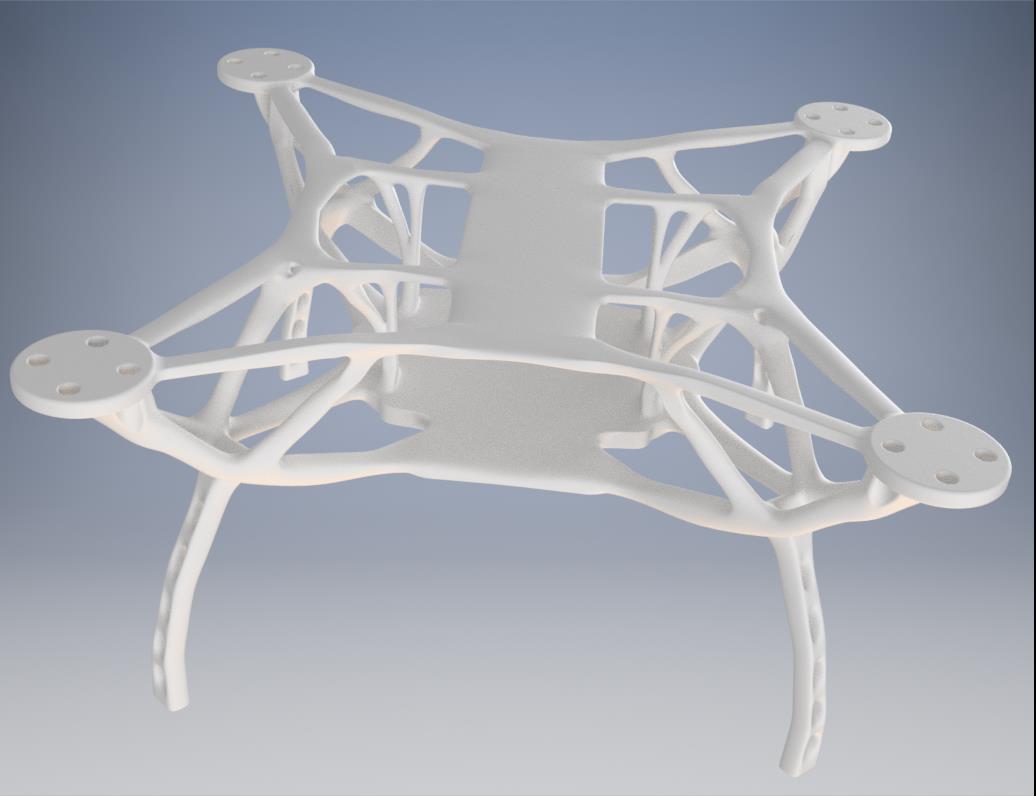 Nature Quadcopter Drone Frame (Generative Design)