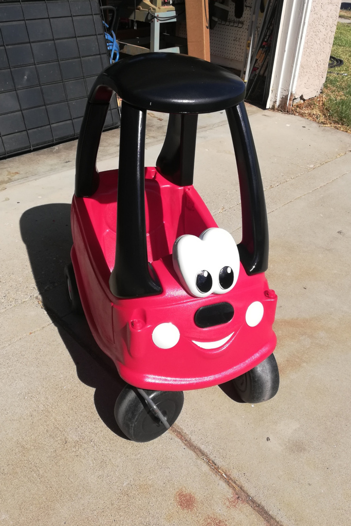 Little Tikes Cozy Coupe front badge nose cover