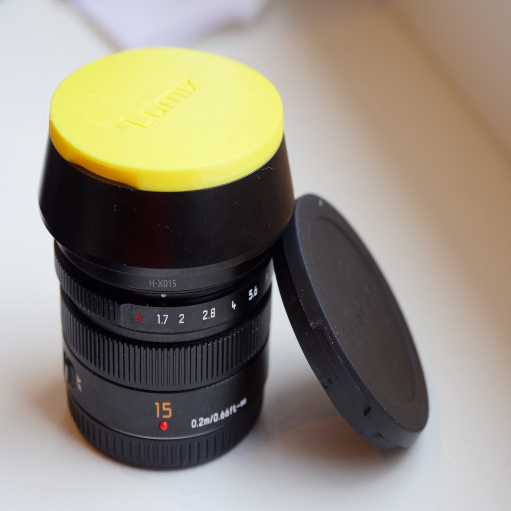 Lenscap for Panasonic Leica Summilux 15mm 1.7 
