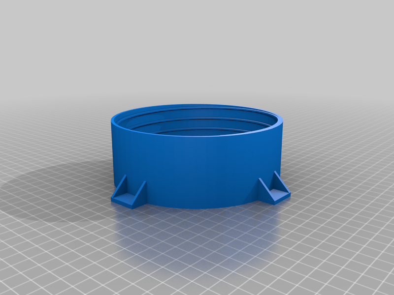 5in hose to wall adapter by nochox - Thingiverse