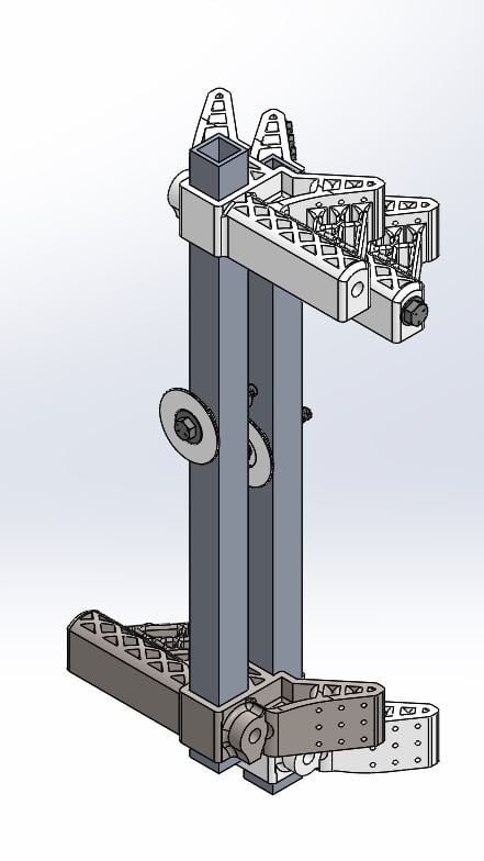 Tree sticks, PLATFORM GRIPS AND STEPS (ONE SIDED)