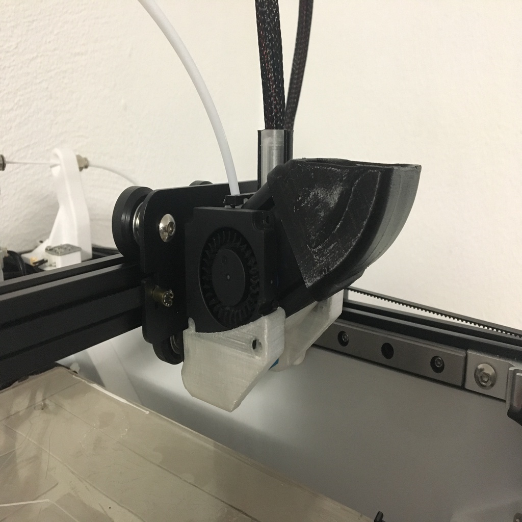 Ender 5 noise cancelling duct (hero me)