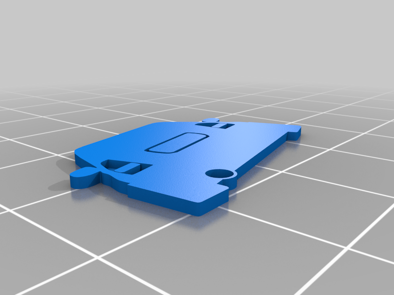 Honda keychain (back) By drewnikocur