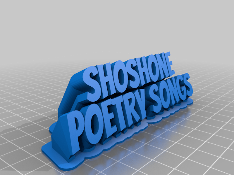 shoshone poetry
