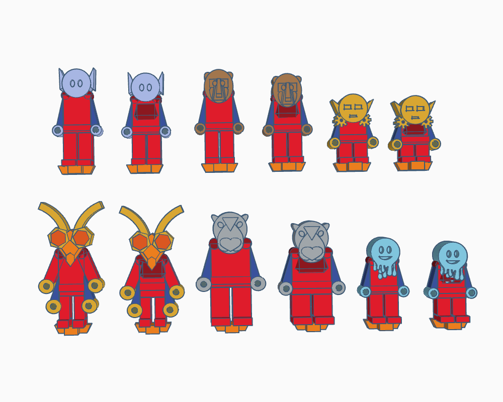 Flatminis Continued - Spelljammer Races Preview