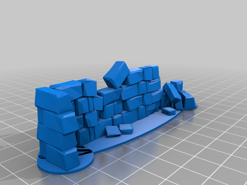 28mm Stone wall pack