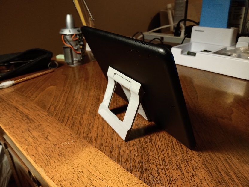 Print In Place 8" Tablet Stand For Amazon Fire HD 8 2020