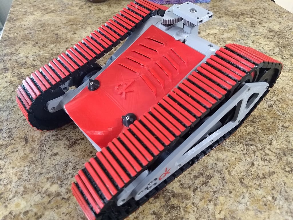 RC Tank Track - Fully Printable Joint