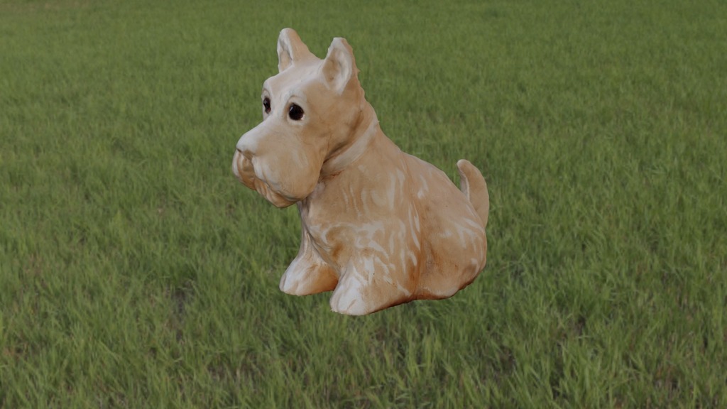 Dog (3D Scanned)