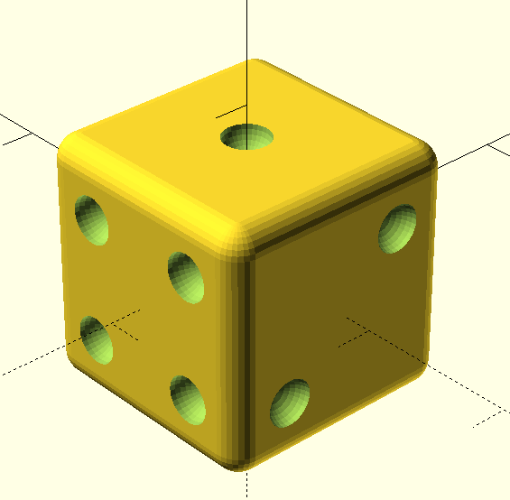 Simple Parametric Die