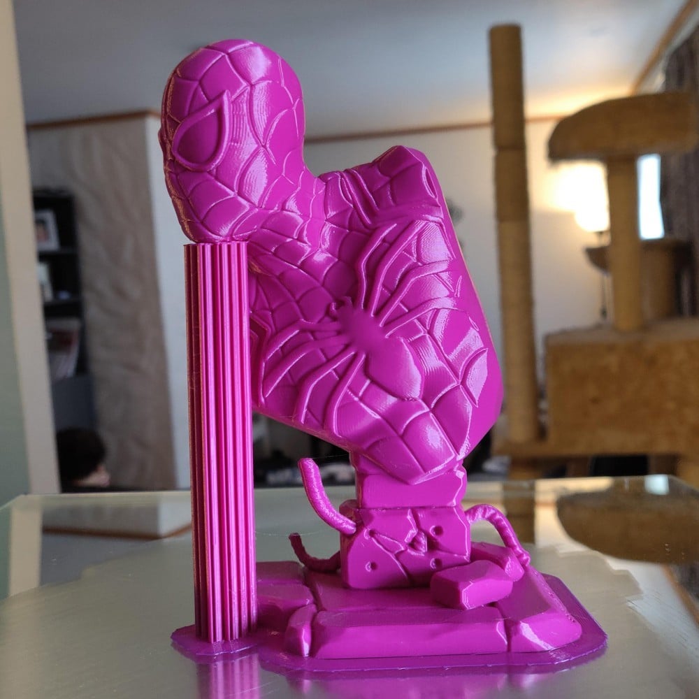 Spider Gwen - Bust - Spiderman - Fan Art - 3D model by