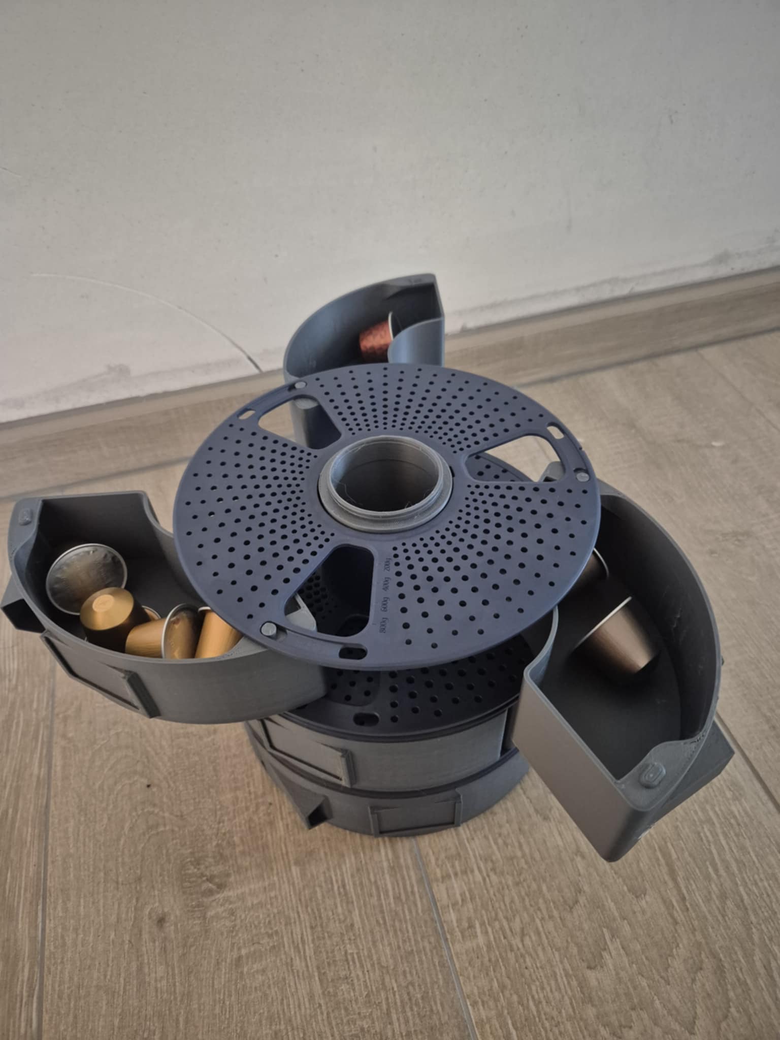 Sunlu PLA empty stackable & rotatable spool storage container