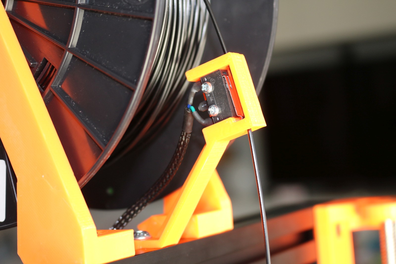 Mechanical filament runout sensor bracket for 30x30 extruded aluminum profile