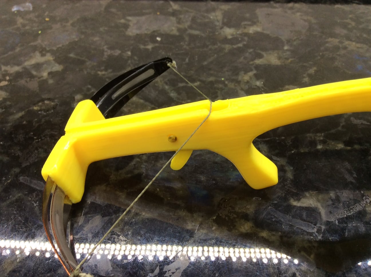 Improved trigger for mini Crossbow