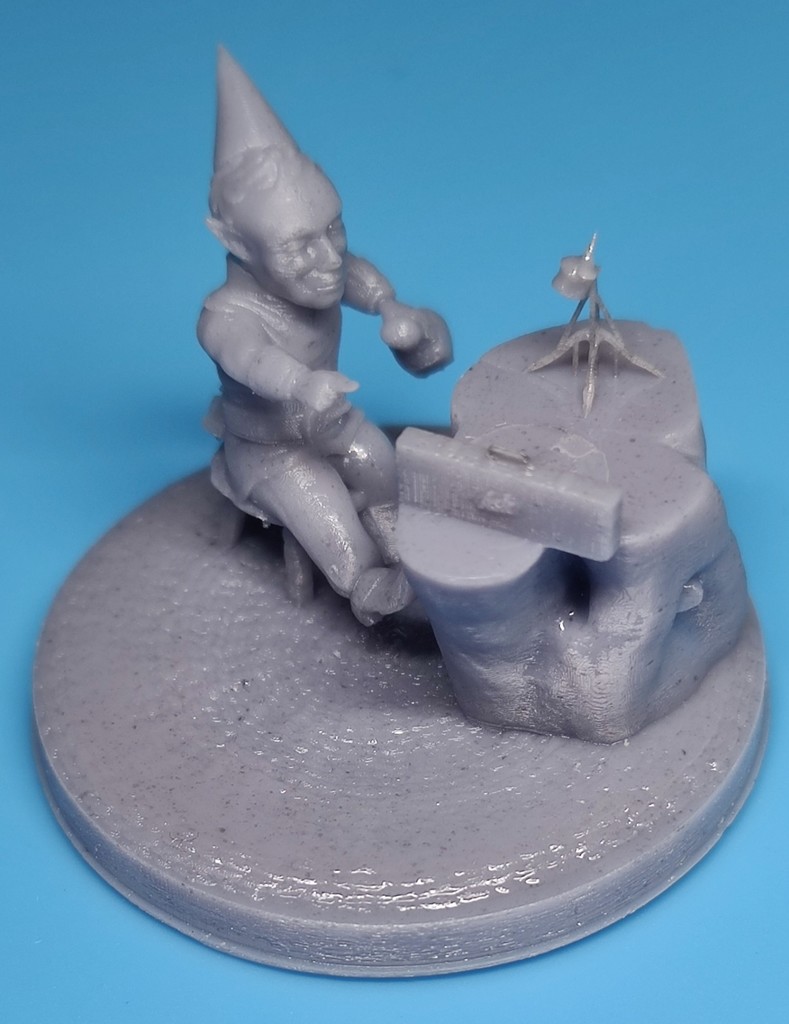 Old Bard in a Tavern Miniature (male Gnome)