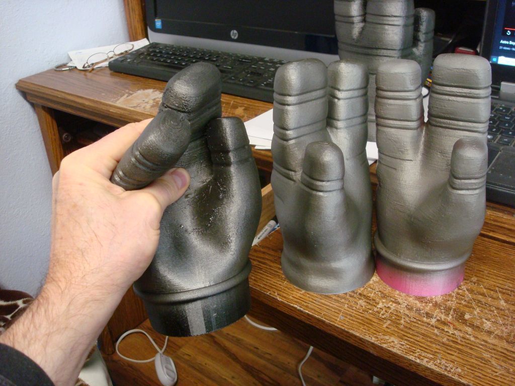 original Robby the Robot Glove 3d  photogrammetry scan