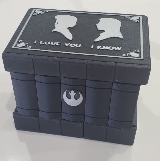 Han and Leia Secret Box
